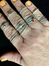 Load image into Gallery viewer, Stacker Rings in Sterling Silver