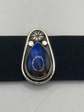 Load image into Gallery viewer, Blue Labradorite Leather Bracelet