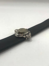 Load image into Gallery viewer, Pyrite Sterling Silver Leather Bracelet