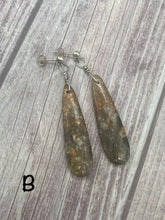 Load image into Gallery viewer, Golden Sunstone Sterling Silver Earrings