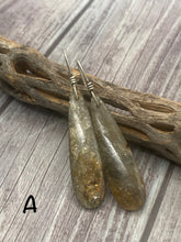 Load image into Gallery viewer, Golden Sunstone Sterling Silver Earrings