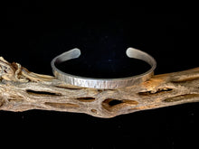 Load image into Gallery viewer, Hammered Sterling Silver Cuff Bracelet
